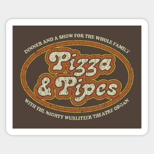Pizza & Pipes 1962 Sticker